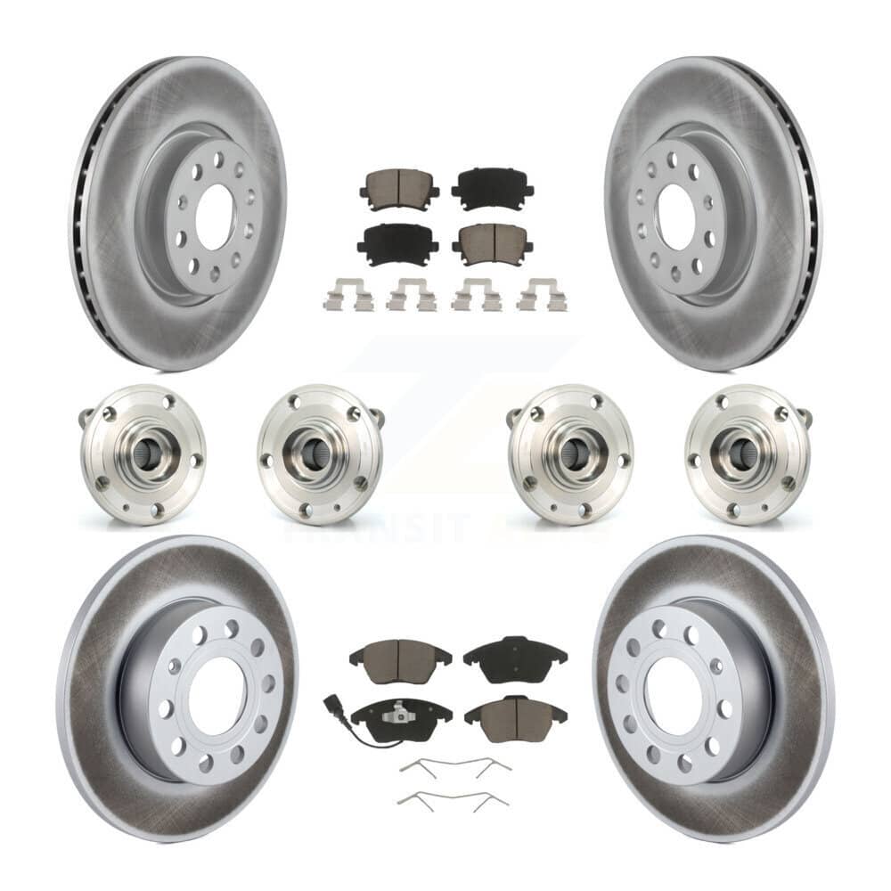 Transit Auto - KBB-120737 - Front and Rear Wheel Bearing and Hub Assembly Kits