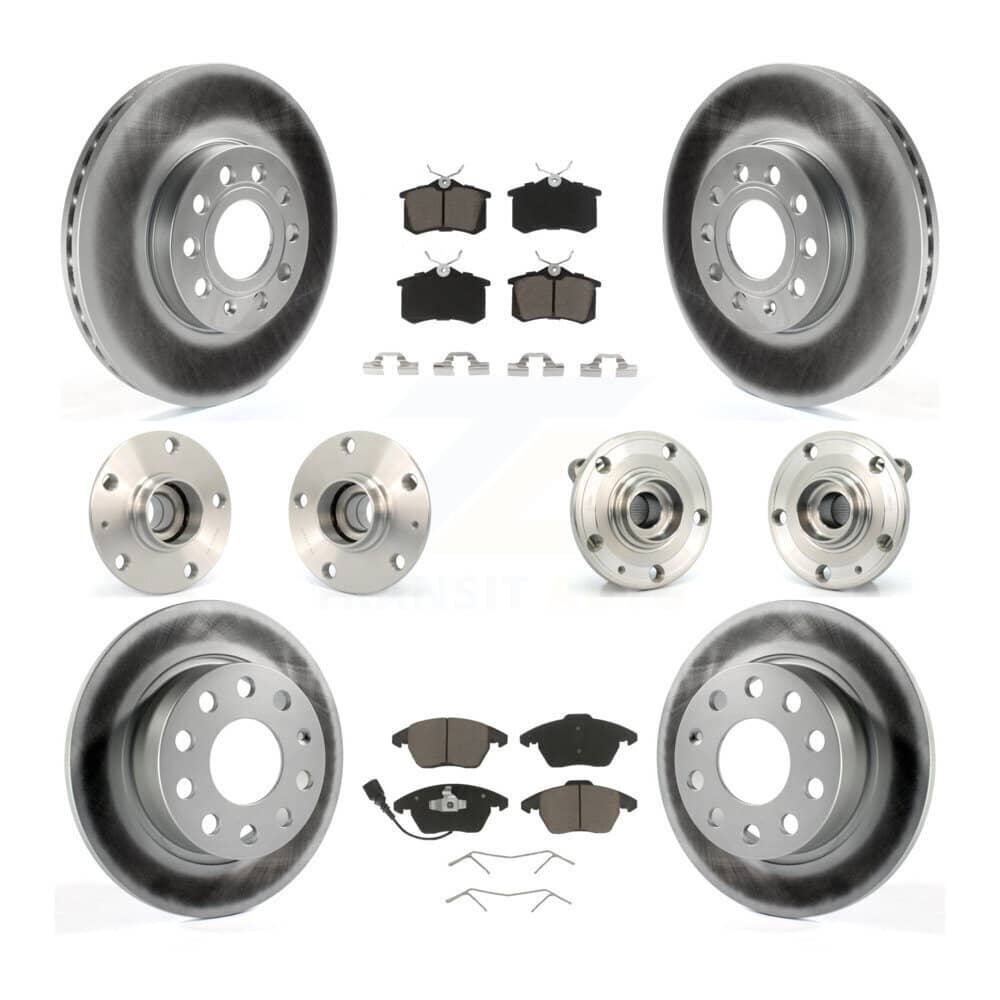 Transit Auto - KBB-120743 - Front and Rear Wheel Bearing and Hub Assembly Kits