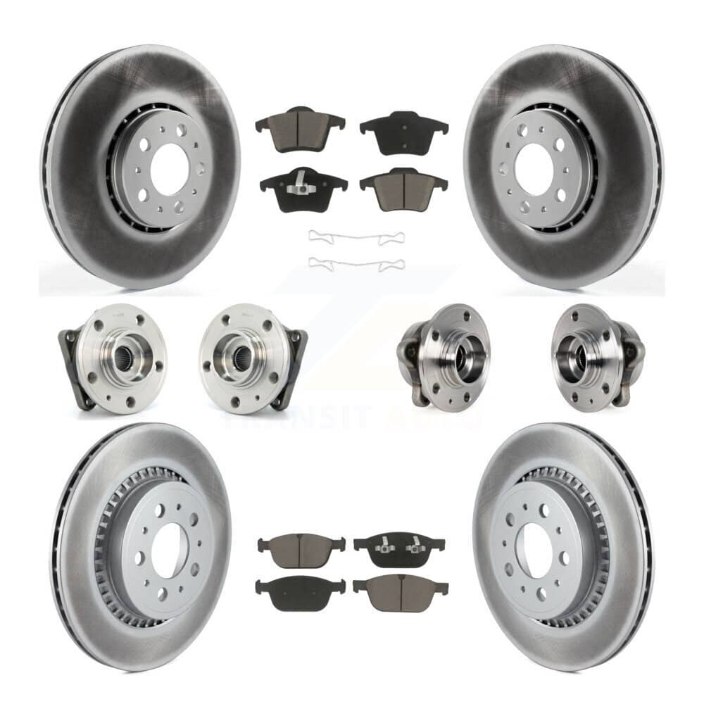 Transit Auto - KBB-120749 - Front and Rear Wheel Bearing and Hub Assembly Kits