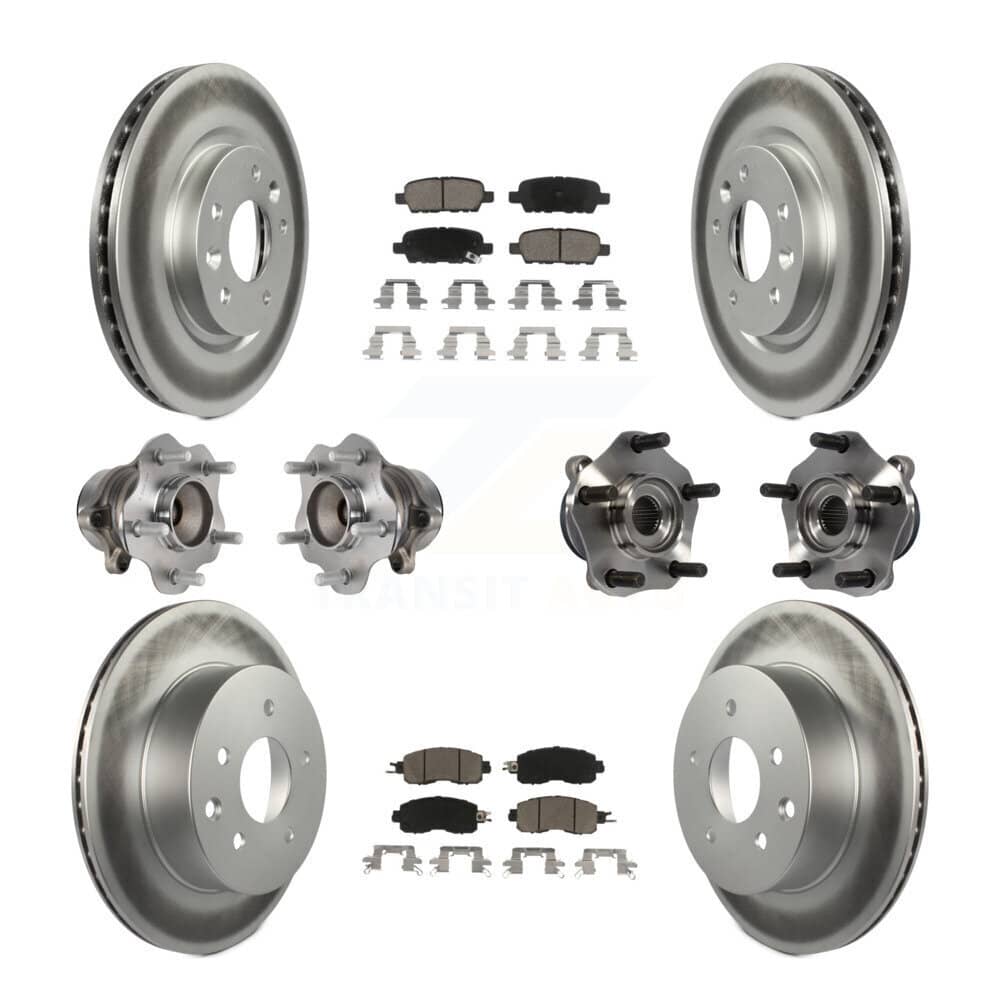 Transit Auto - KBB-120779 - Front and Rear Wheel Bearing and Hub Assembly Kits