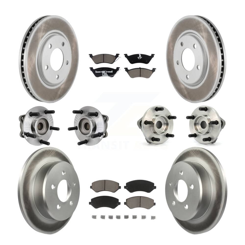 Transit Auto - KBB-120817 - Front and Rear Wheel Bearing and Hub Assembly Kits