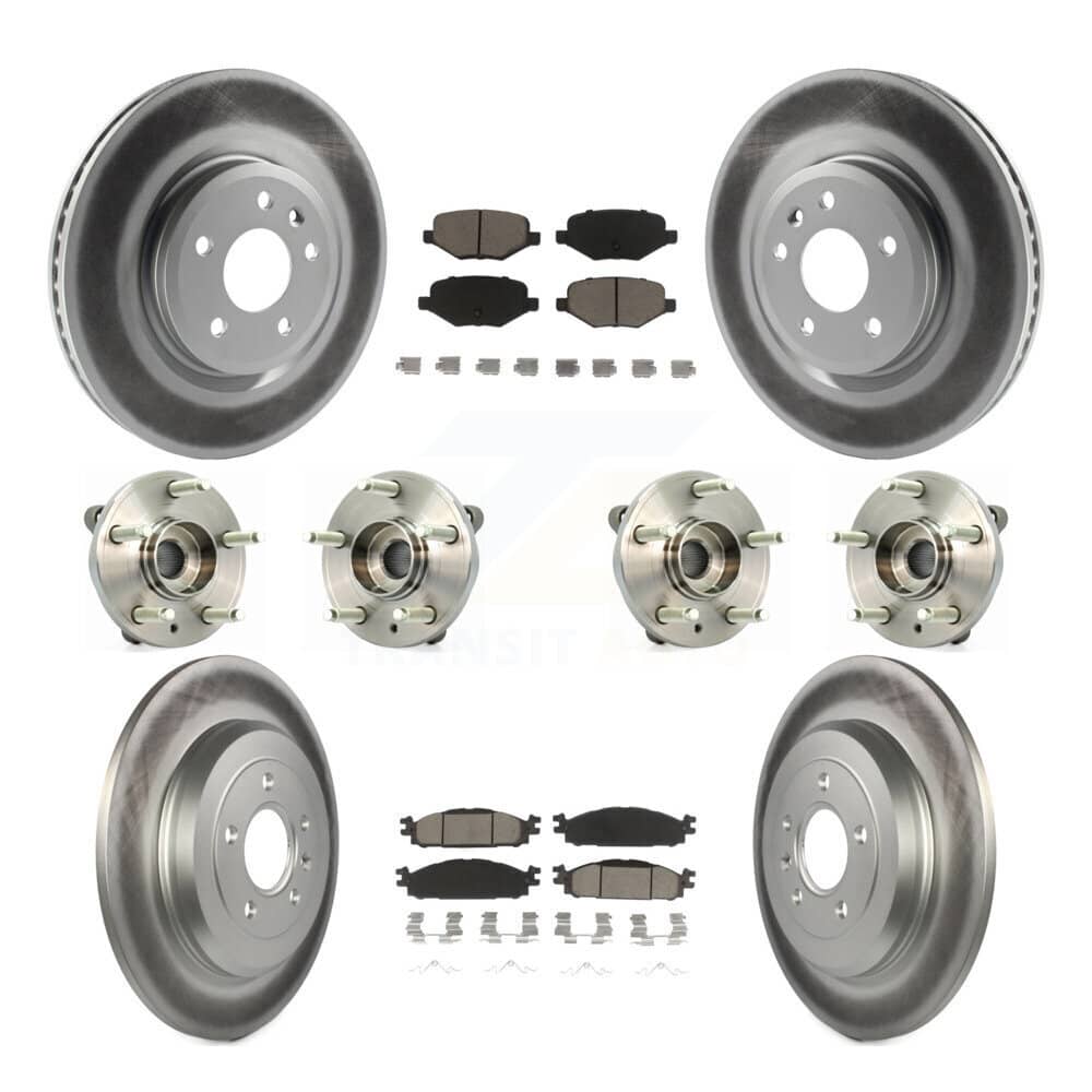Transit Auto - KBB-120832 - Front and Rear Wheel Bearing and Hub Assembly Kits