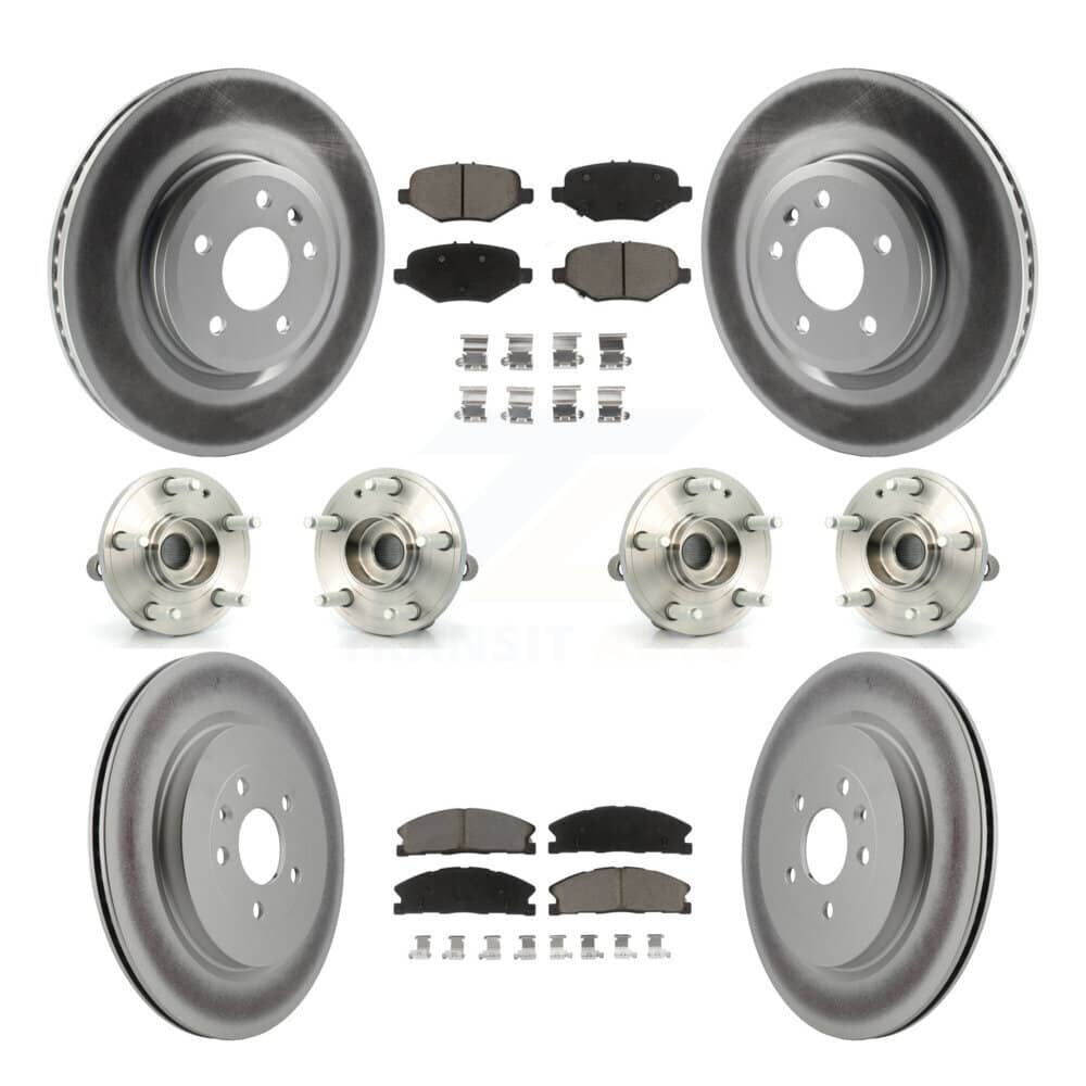 Transit Auto - KBB-120841 - Front and Rear Wheel Bearing and Hub Assembly Kits