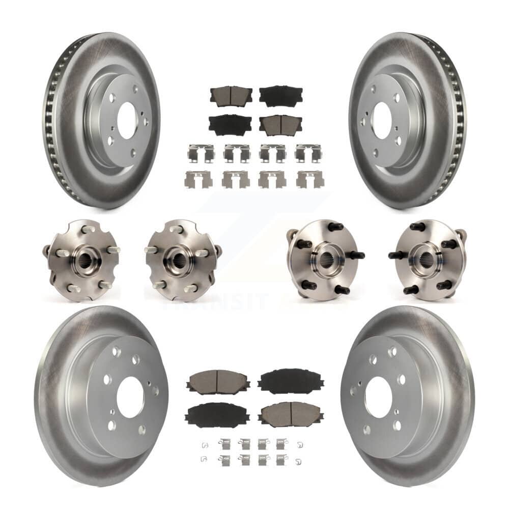 Transit Auto - KBB-120844 - Front and Rear Wheel Bearing and Hub Assembly Kits