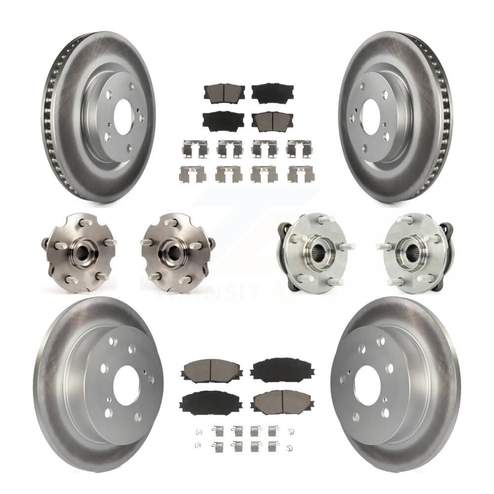 Transit Auto - KBB-120846 - Front and Rear Wheel Bearing and Hub Assembly Kits