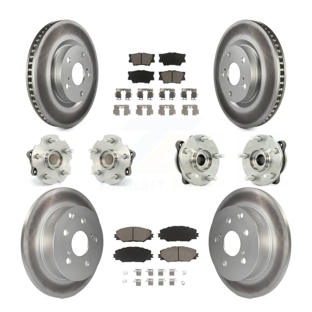 Transit Auto - KBB-120847 - Front and Rear Wheel Bearing and Hub Assembly Kits