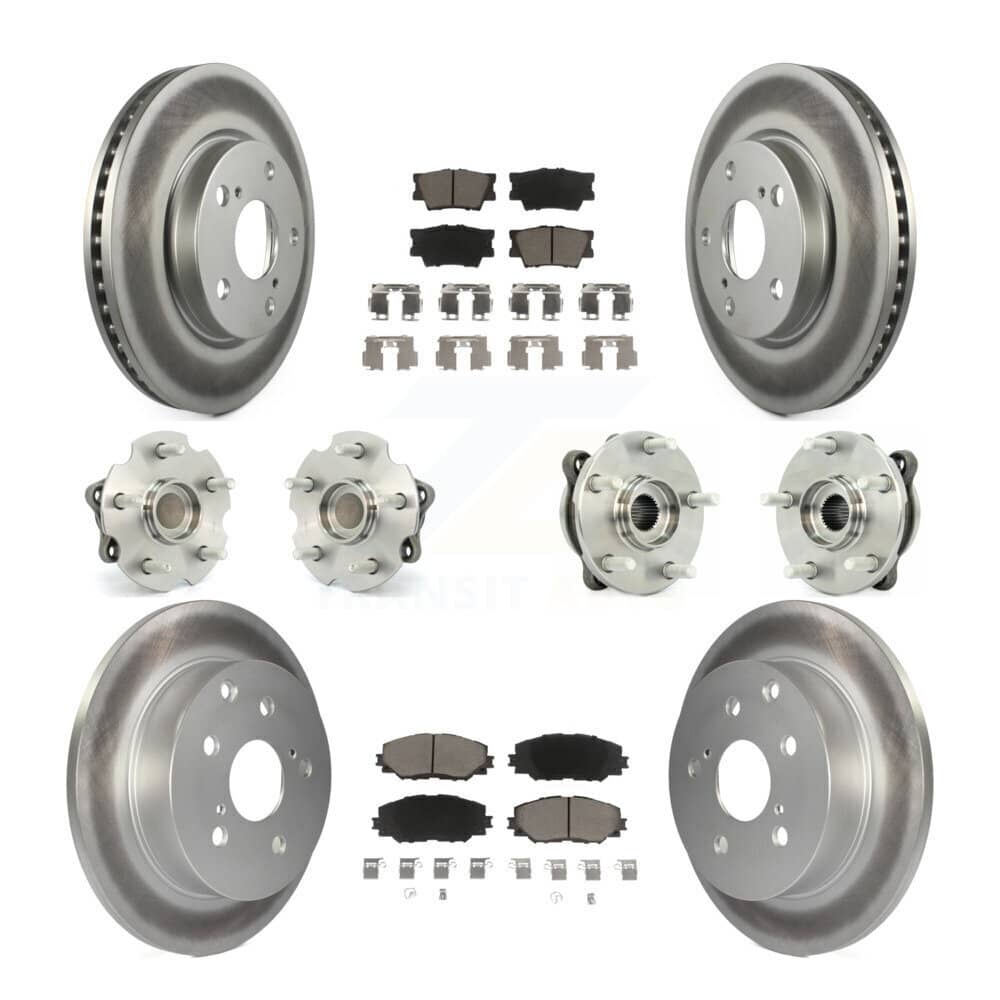 Transit Auto - KBB-120849 - Front and Rear Wheel Bearing and Hub Assembly Kits