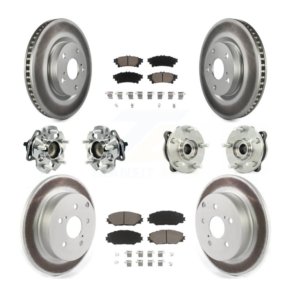 Transit Auto - KBB-120923 - Front and Rear Wheel Bearing and Hub Assembly Kits