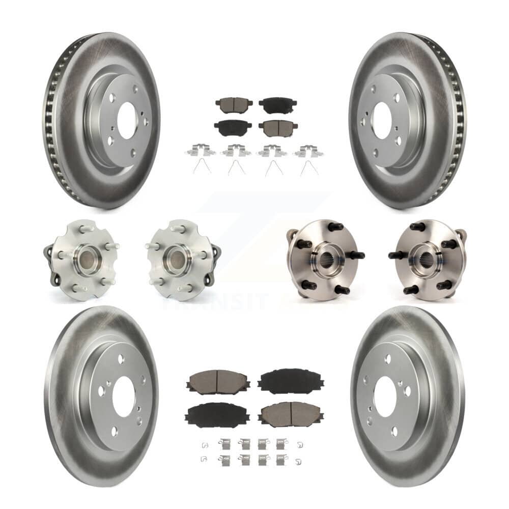 Transit Auto - KBB-120926 - Front and Rear Wheel Bearing and Hub Assembly Kits