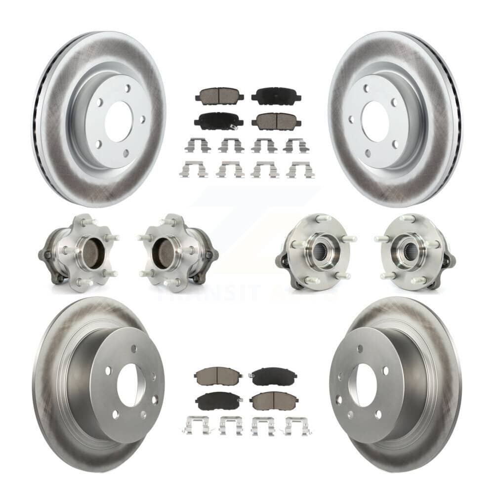 Transit Auto - KBB-120968 - Front and Rear Wheel Bearing and Hub Assembly Kits