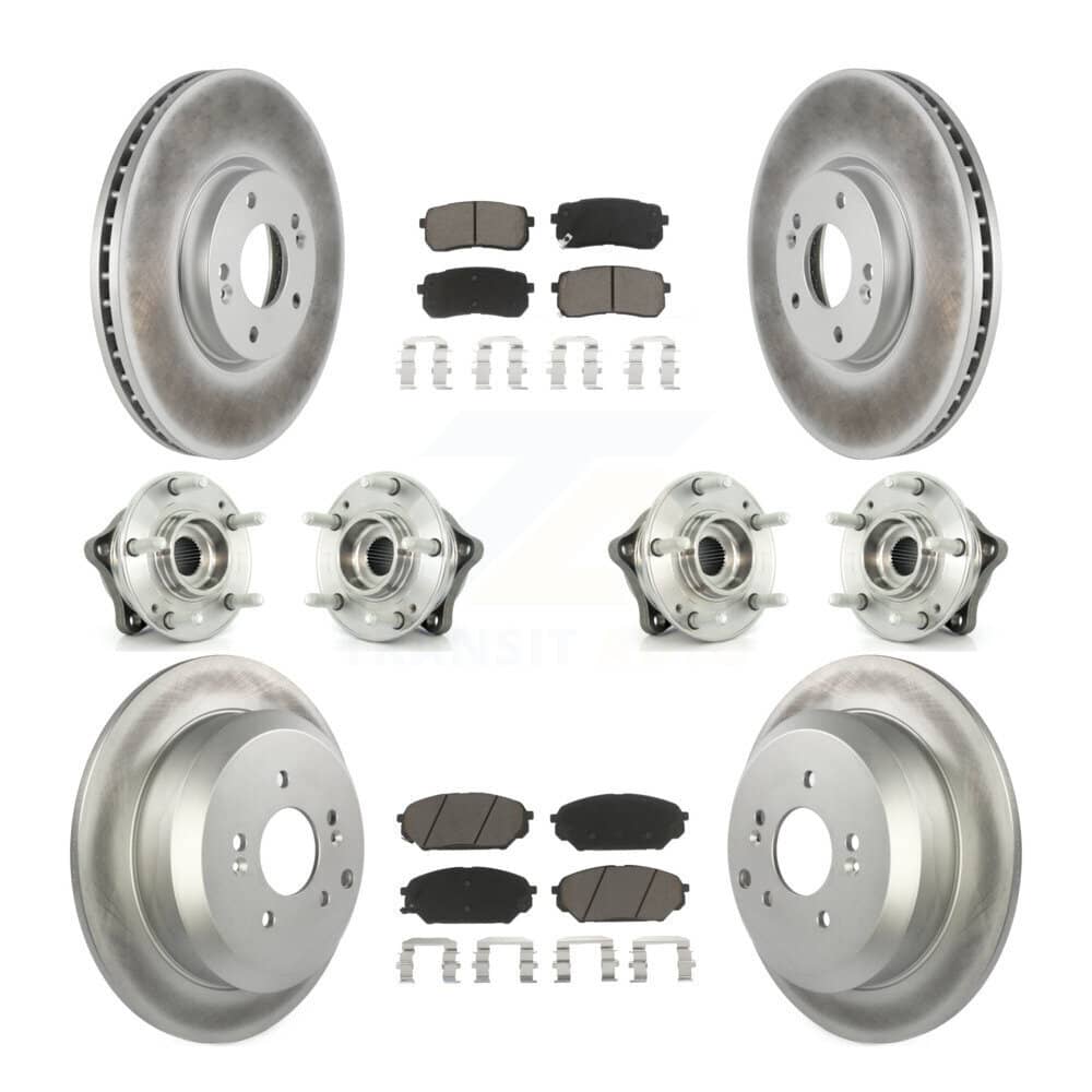 Transit Auto - KBB-120990 - Front and Rear Wheel Bearing and Hub Assembly Kits