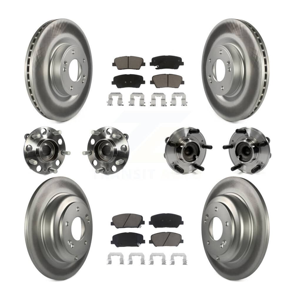 Transit Auto - KBB-120994 - Front and Rear Wheel Bearing and Hub Assembly Kits