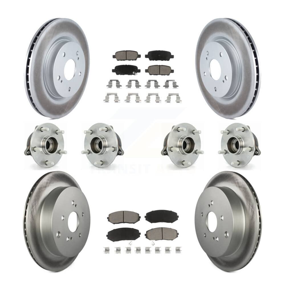 Transit Auto - KBB-121000 - Front and Rear Wheel Bearing and Hub Assembly Kits