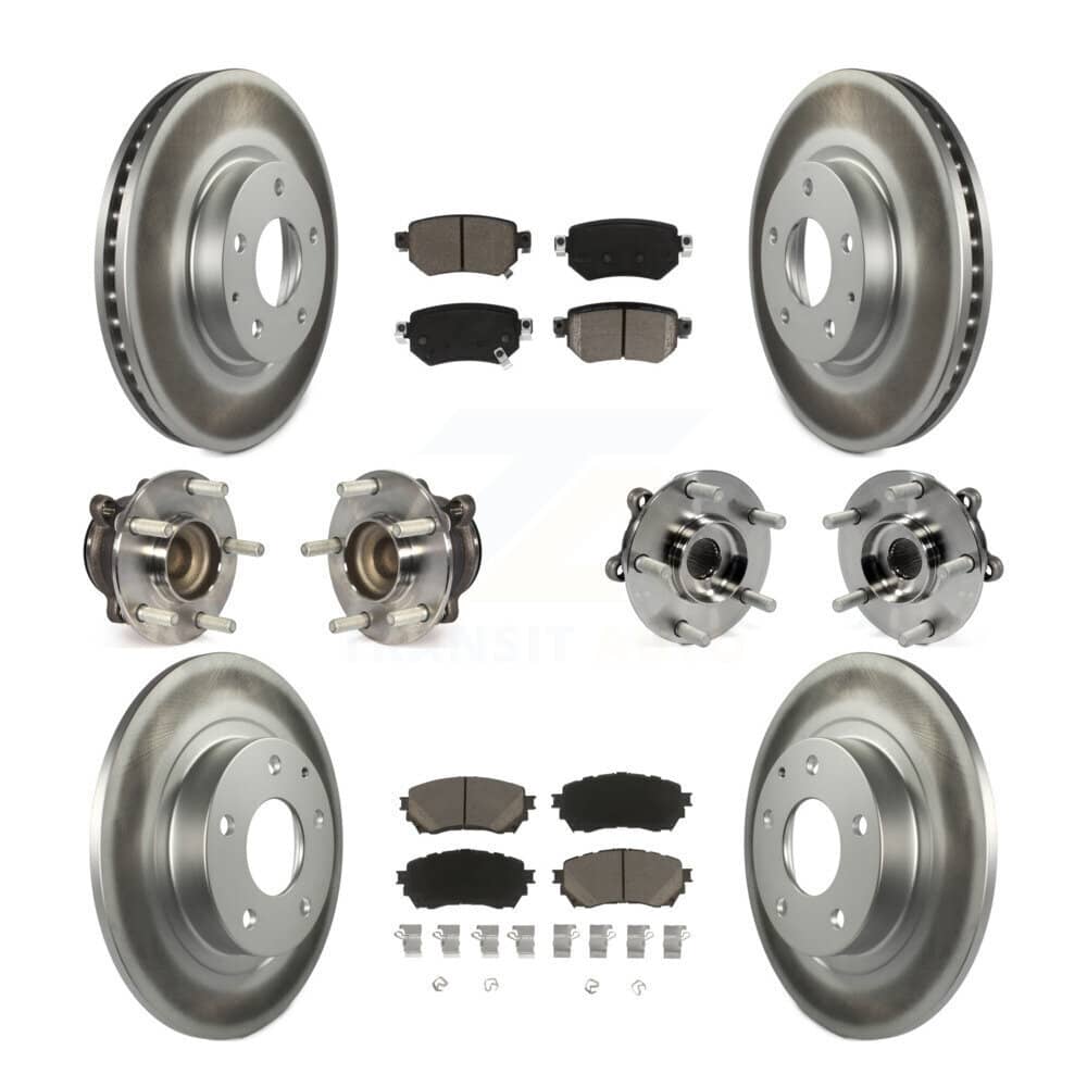 Transit Auto - KBB-121003 - Front and Rear Wheel Bearing and Hub Assembly Kits