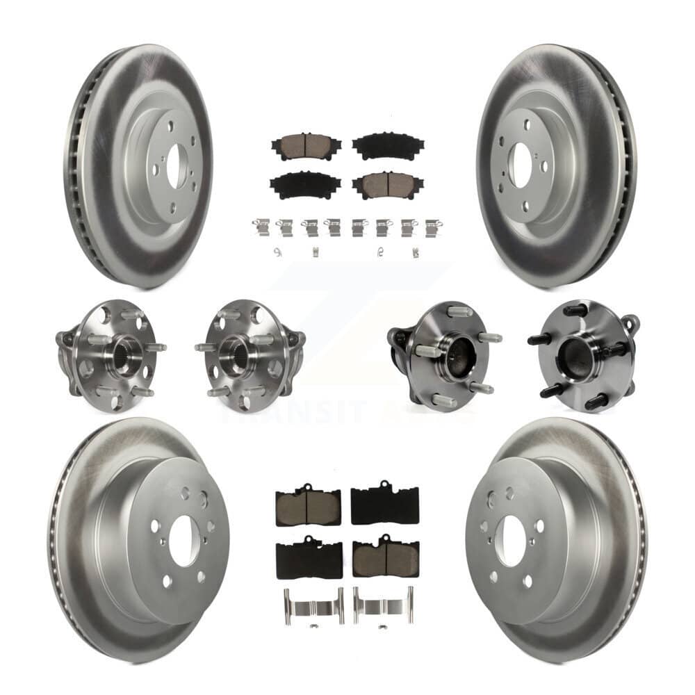 Transit Auto - KBB-121011 - Front and Rear Wheel Bearing and Hub Assembly Kits