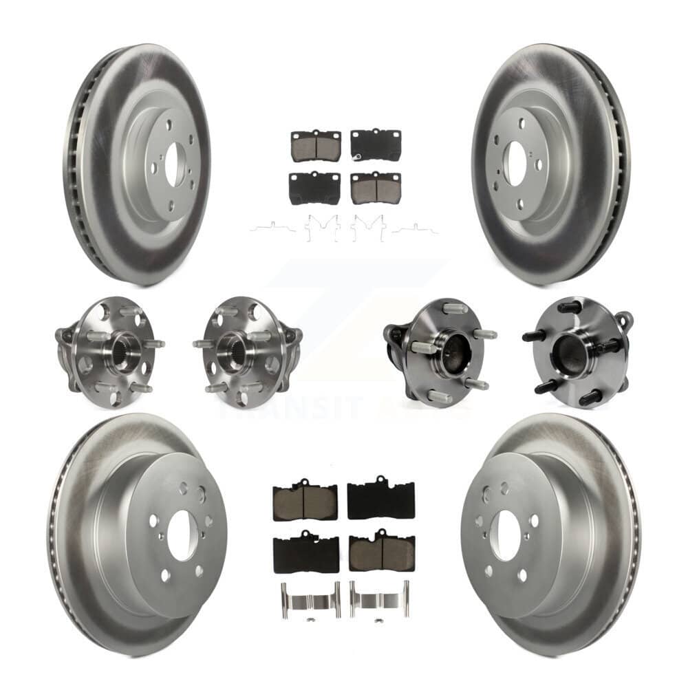 Transit Auto - KBB-121013 - Front and Rear Wheel Bearing and Hub Assembly Kits