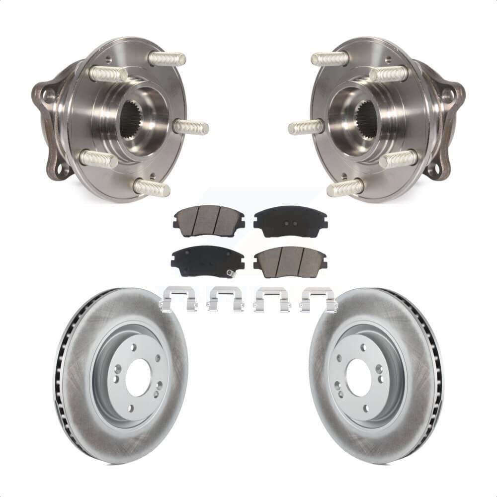 Transit Auto - KBB-121080 - Front Wheel Bearing and Hub Assembly Kits