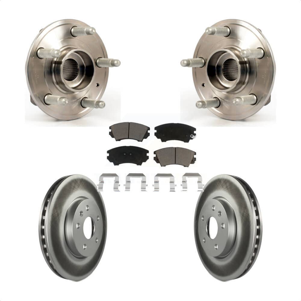 Transit Auto - KBB-121229 - Front Wheel Bearing and Hub Assembly Kits