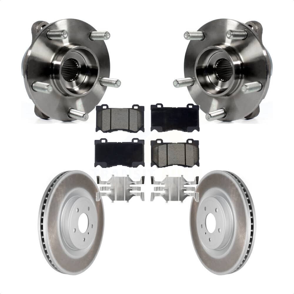 Transit Auto - KBB-121275 - Front Wheel Bearing and Hub Assembly Kits