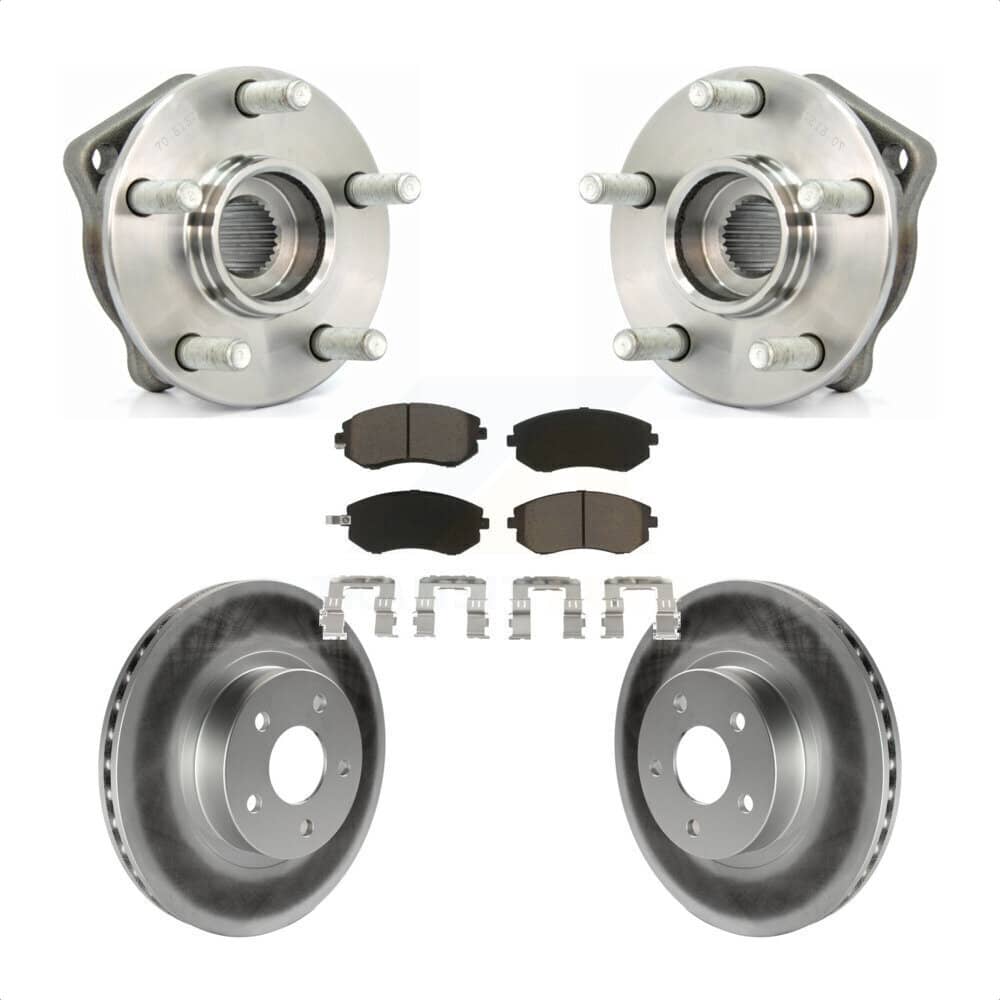 Transit Auto - KBB-121290 - Front Wheel Bearing and Hub Assembly Kits