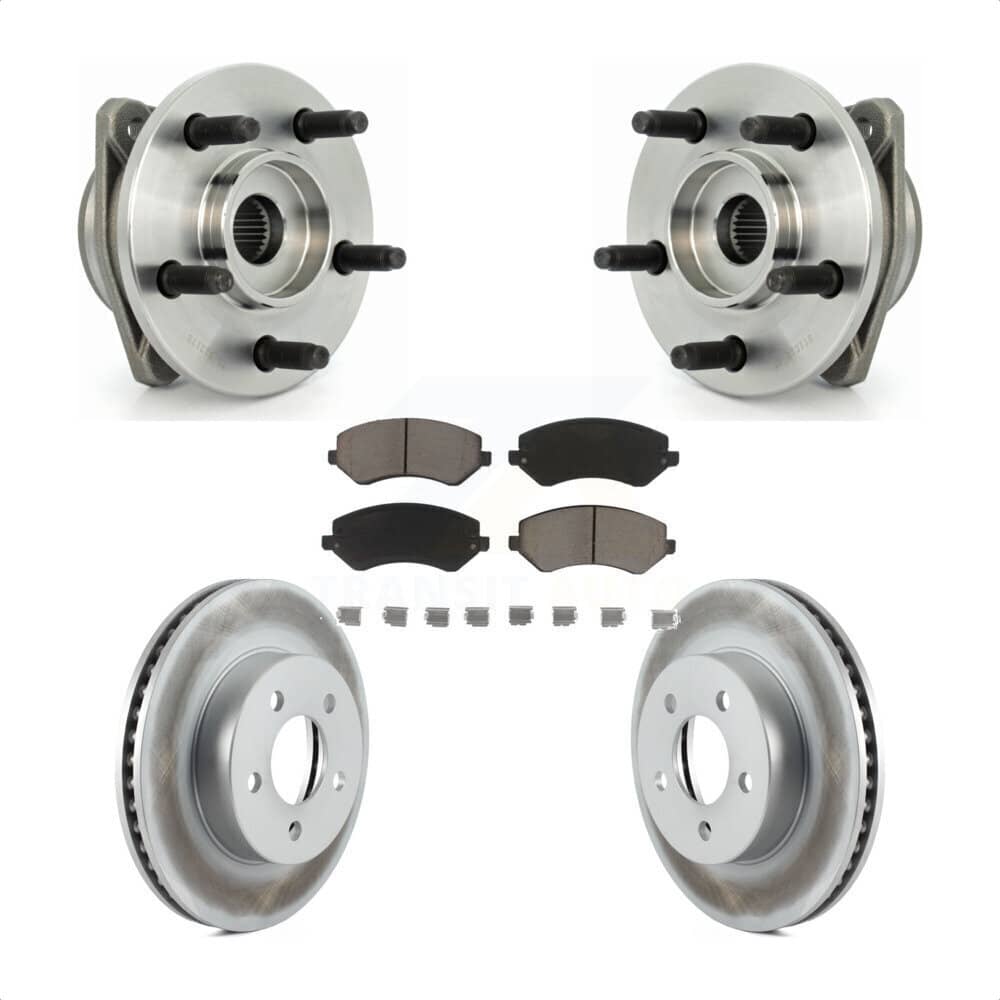 Transit Auto - KBB-121332 - Front Wheel Bearing and Hub Assembly Kits