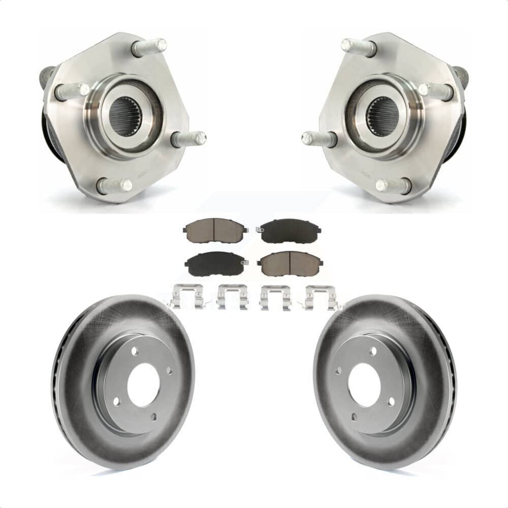 Transit Auto - KBB-121351 - Front Wheel Bearing and Hub Assembly Kits