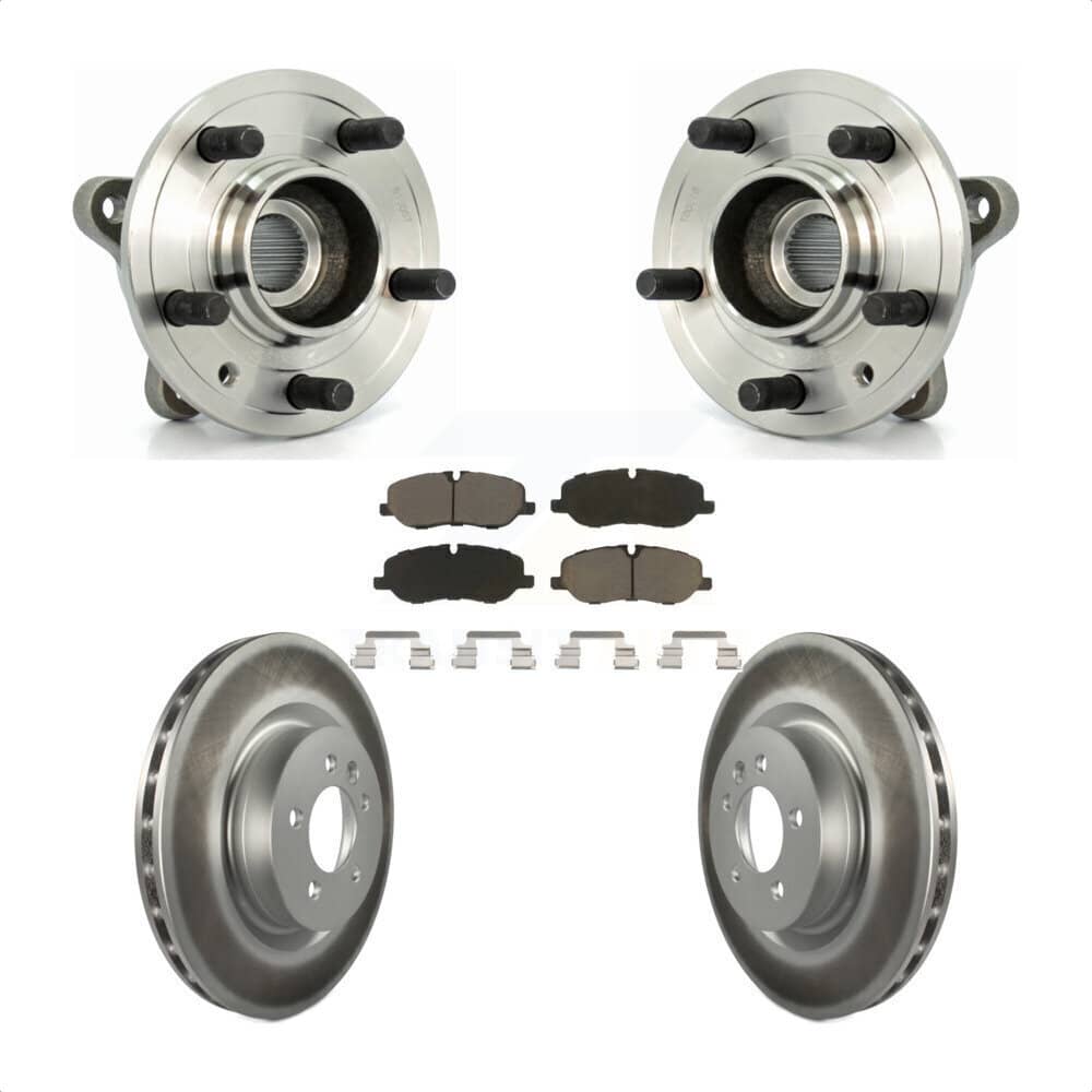 Transit Auto - KBB-121387 - Front Wheel Bearing and Hub Assembly Kits