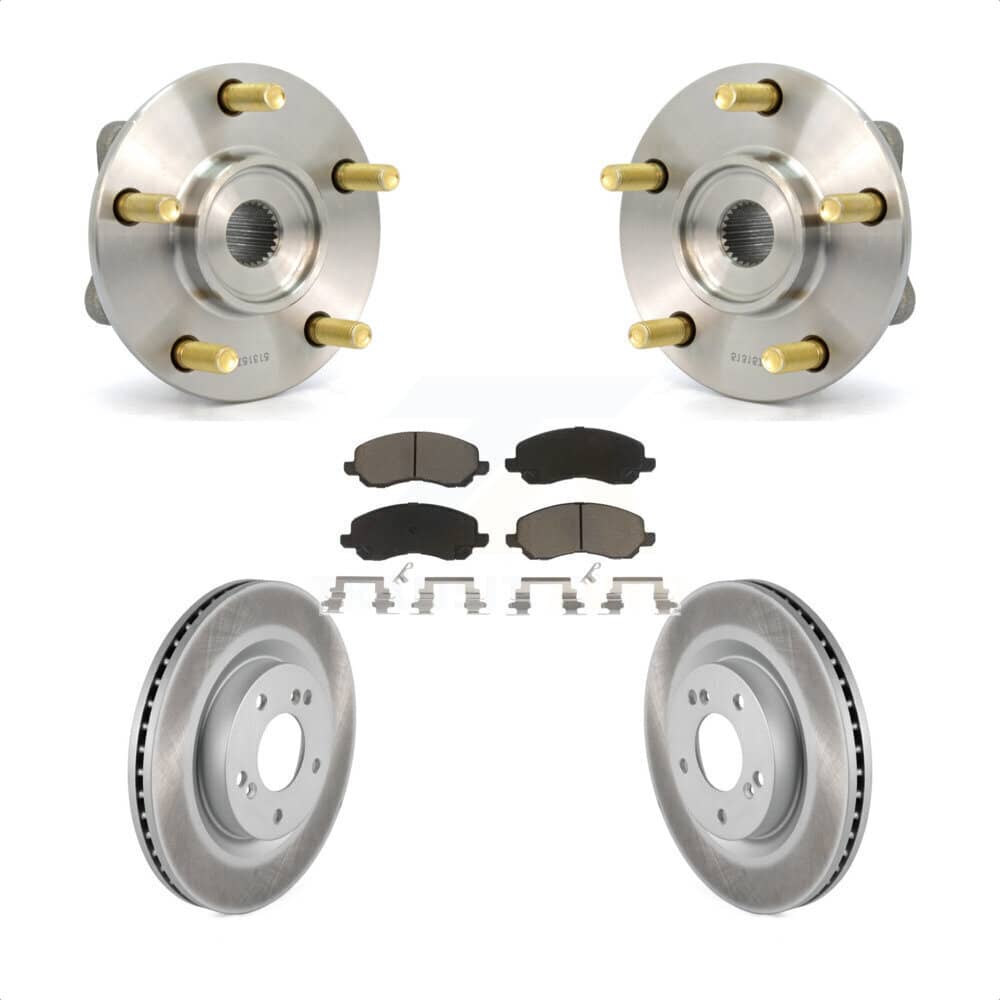 Transit Auto - KBB-121426 - Front Wheel Bearing and Hub Assembly Kits