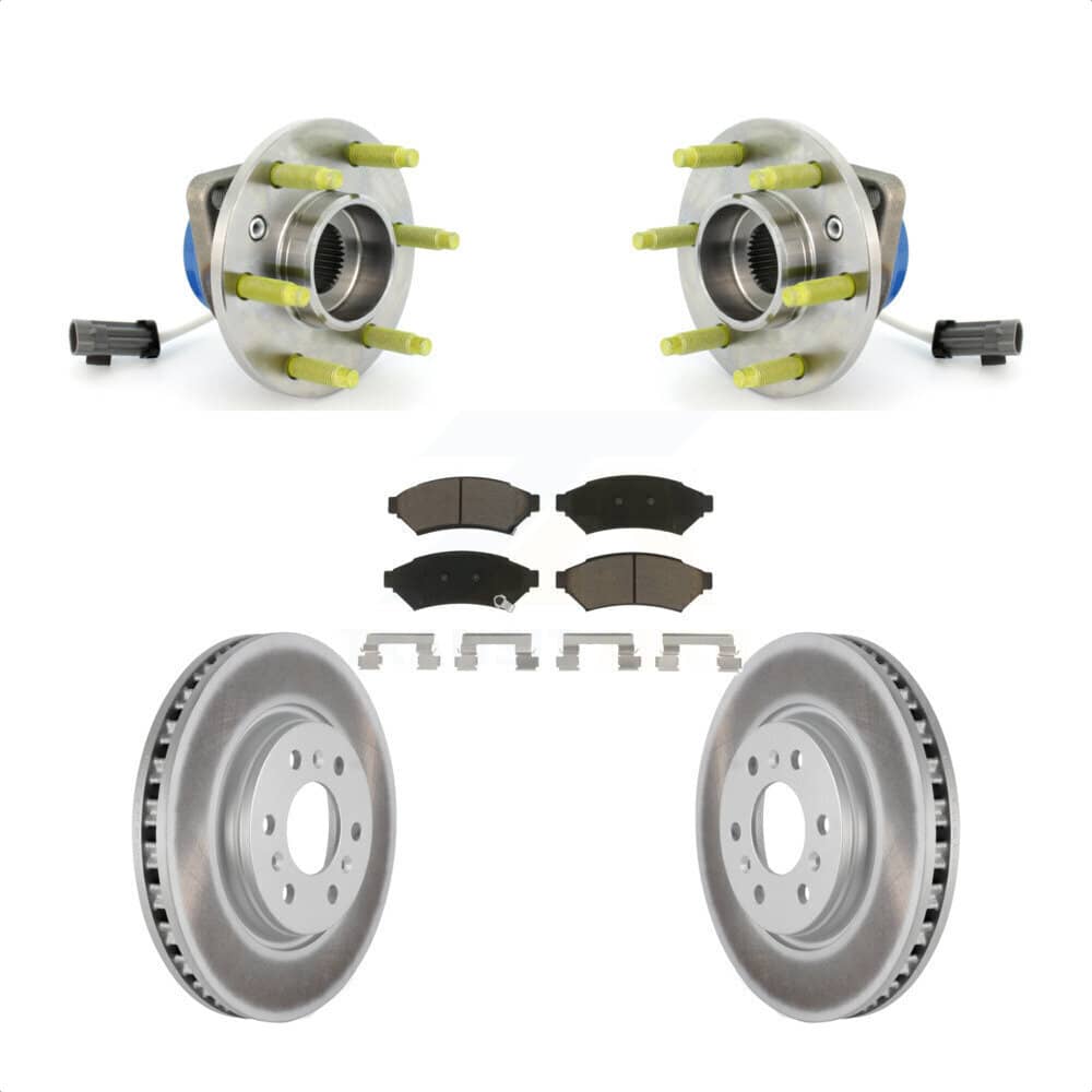 Transit Auto - KBB-121433 - Front Wheel Bearing and Hub Assembly Kits