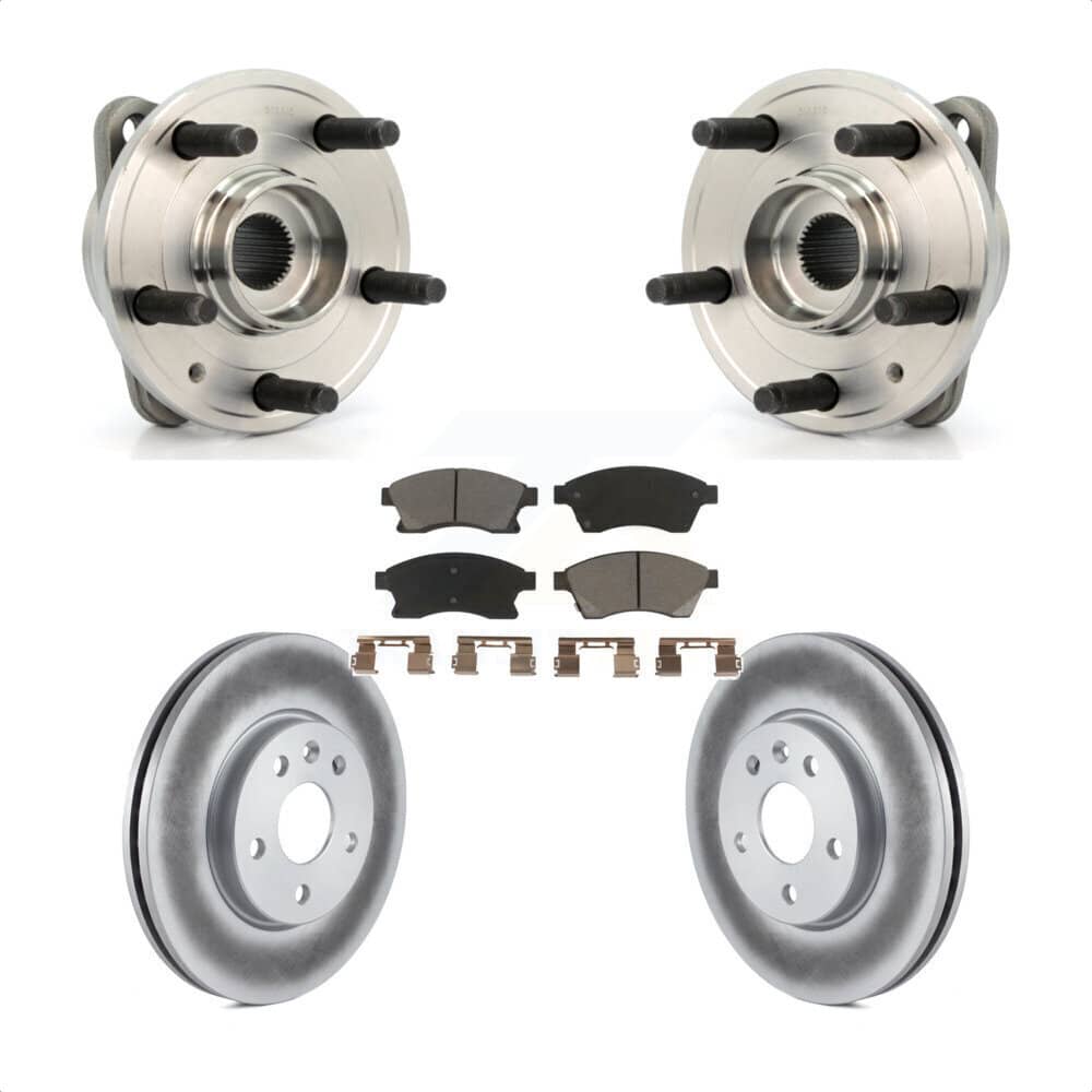 Transit Auto - KBB-121437 - Front Wheel Bearing and Hub Assembly Kits