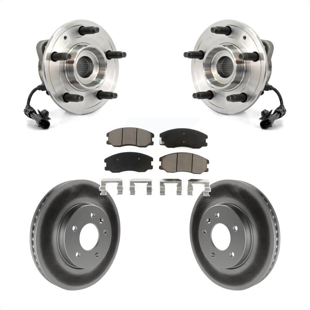 Transit Auto - KBB-121517 - Front Wheel Bearing and Hub Assembly Kits