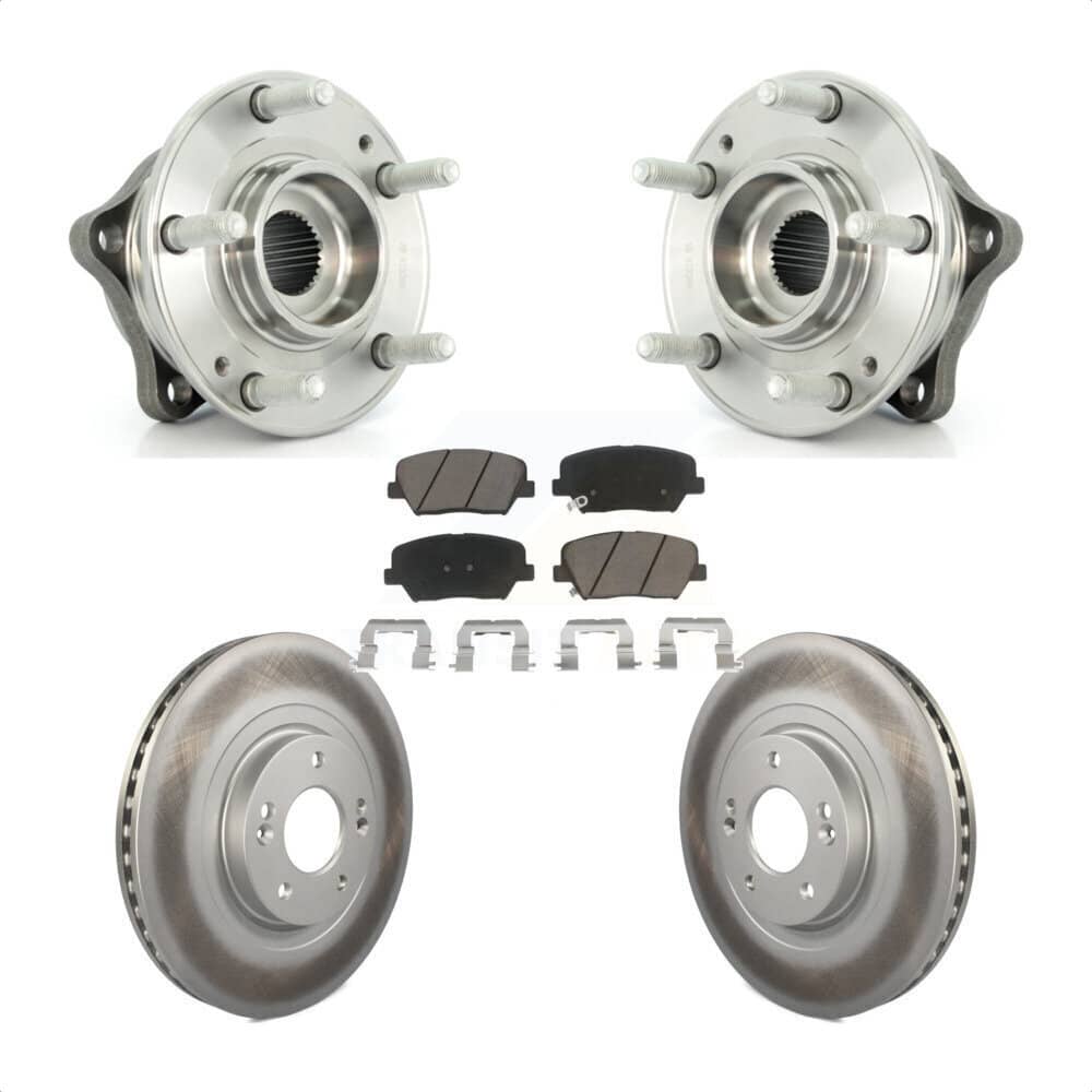 Transit Auto - KBB-121528 - Front Wheel Bearing and Hub Assembly Kits