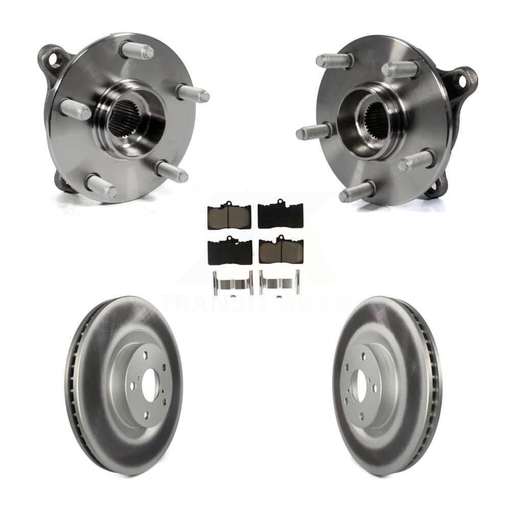 Transit Auto - KBB-121547 - Front Wheel Bearing and Hub Assembly Kits