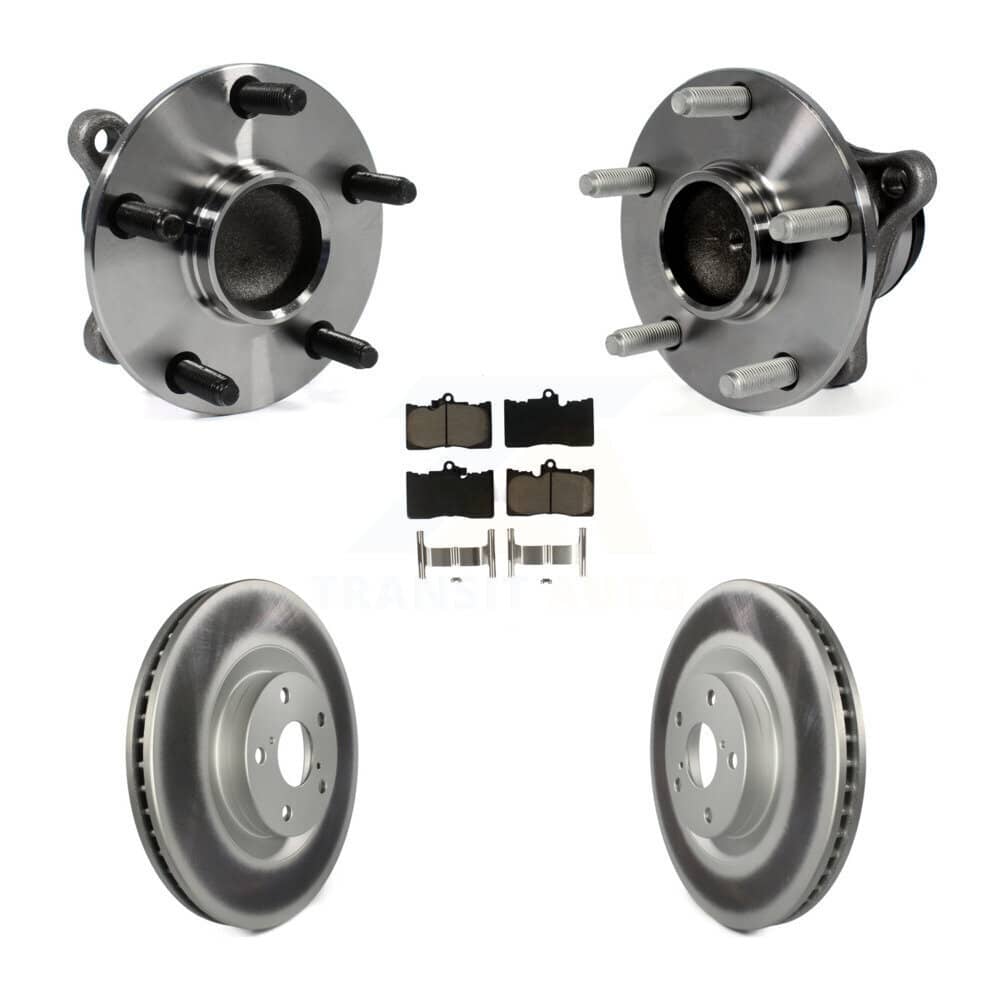 Transit Auto - KBB-121550 - Front Wheel Bearing and Hub Assembly Kits