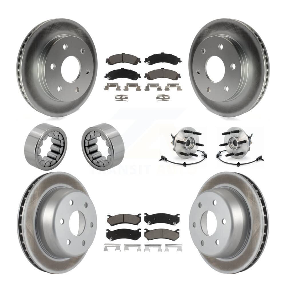 Transit Auto - KBB-121594 - Front and Rear Wheel Bearing and Hub Assembly Kits