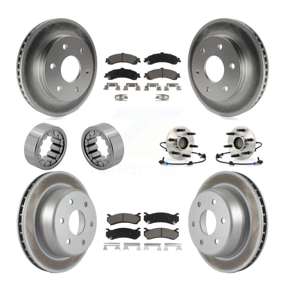 Transit Auto - KBB-121595 - Front and Rear Wheel Bearing and Hub Assembly Kits
