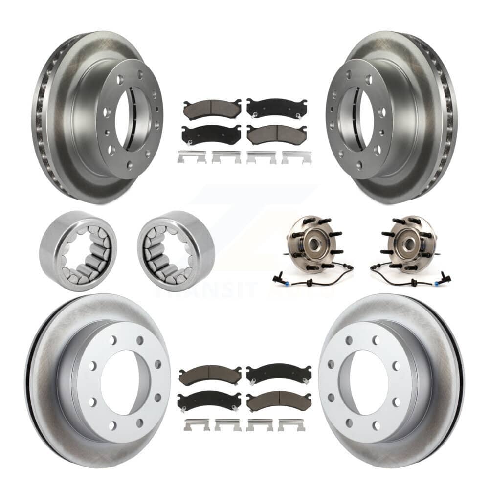 Transit Auto - KBB-121640 - Front and Rear Wheel Bearing and Hub Assembly Kits