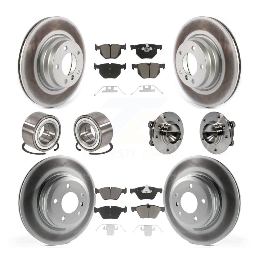 Transit Auto - KBB-121644 - Front and Rear Wheel Bearing and Hub Assembly Kits