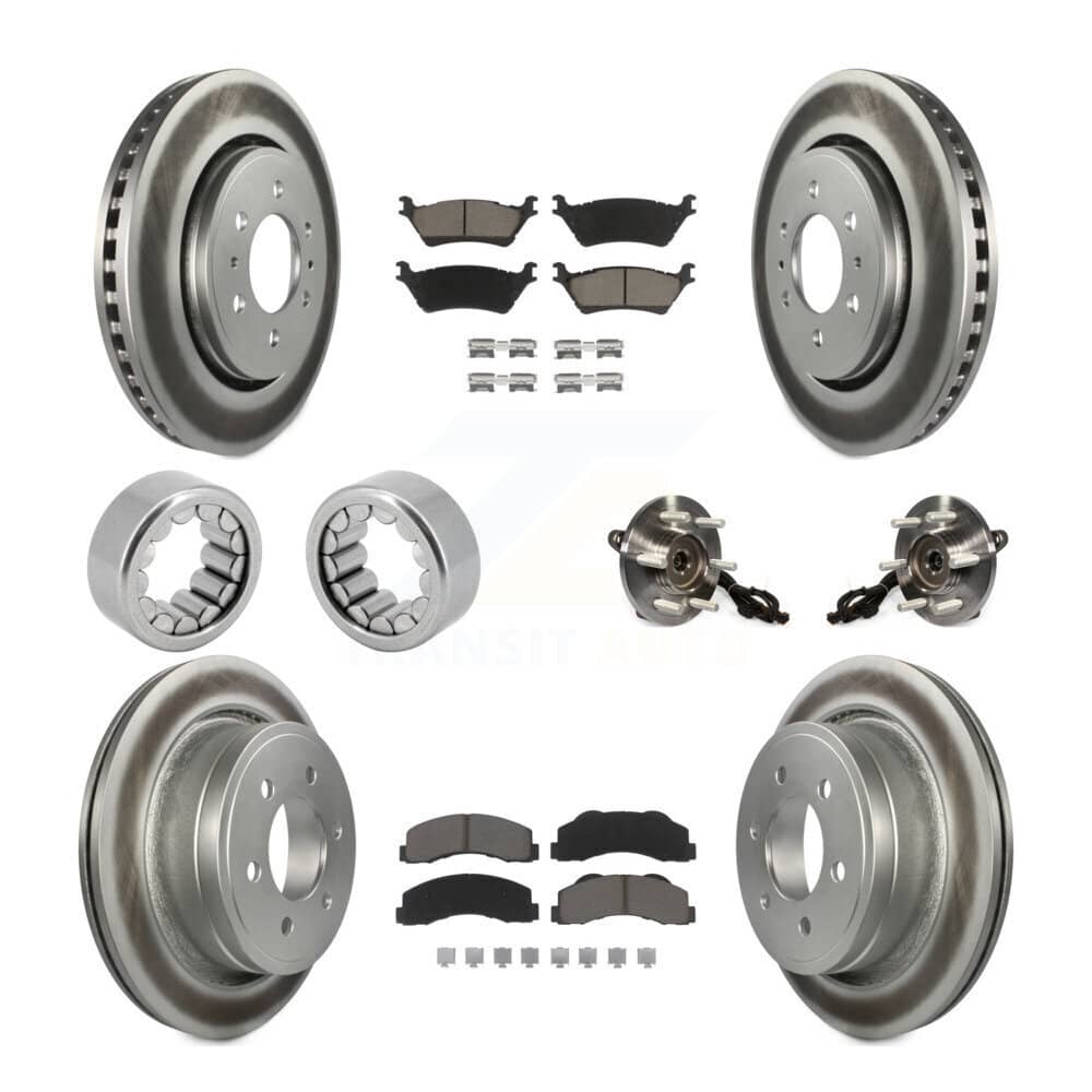 Transit Auto - KBB-121662 - Front and Rear Wheel Bearing and Hub Assembly Kits