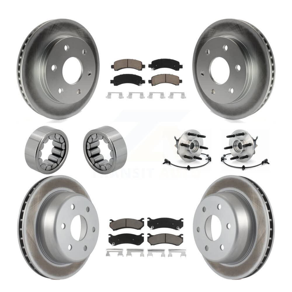Transit Auto - KBB-121670 - Front and Rear Wheel Bearing and Hub Assembly Kits