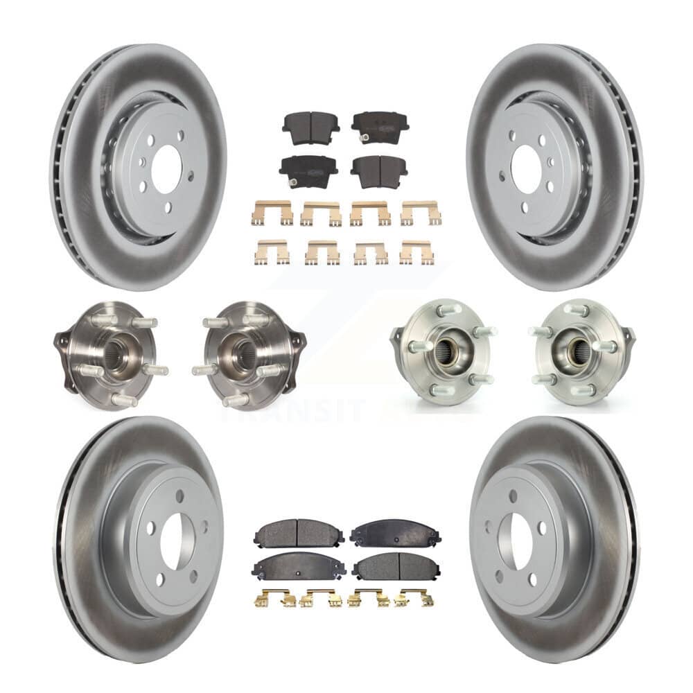 Transit Auto - KBB-121765 - Front and Rear Wheel Bearing and Hub Assembly Kits