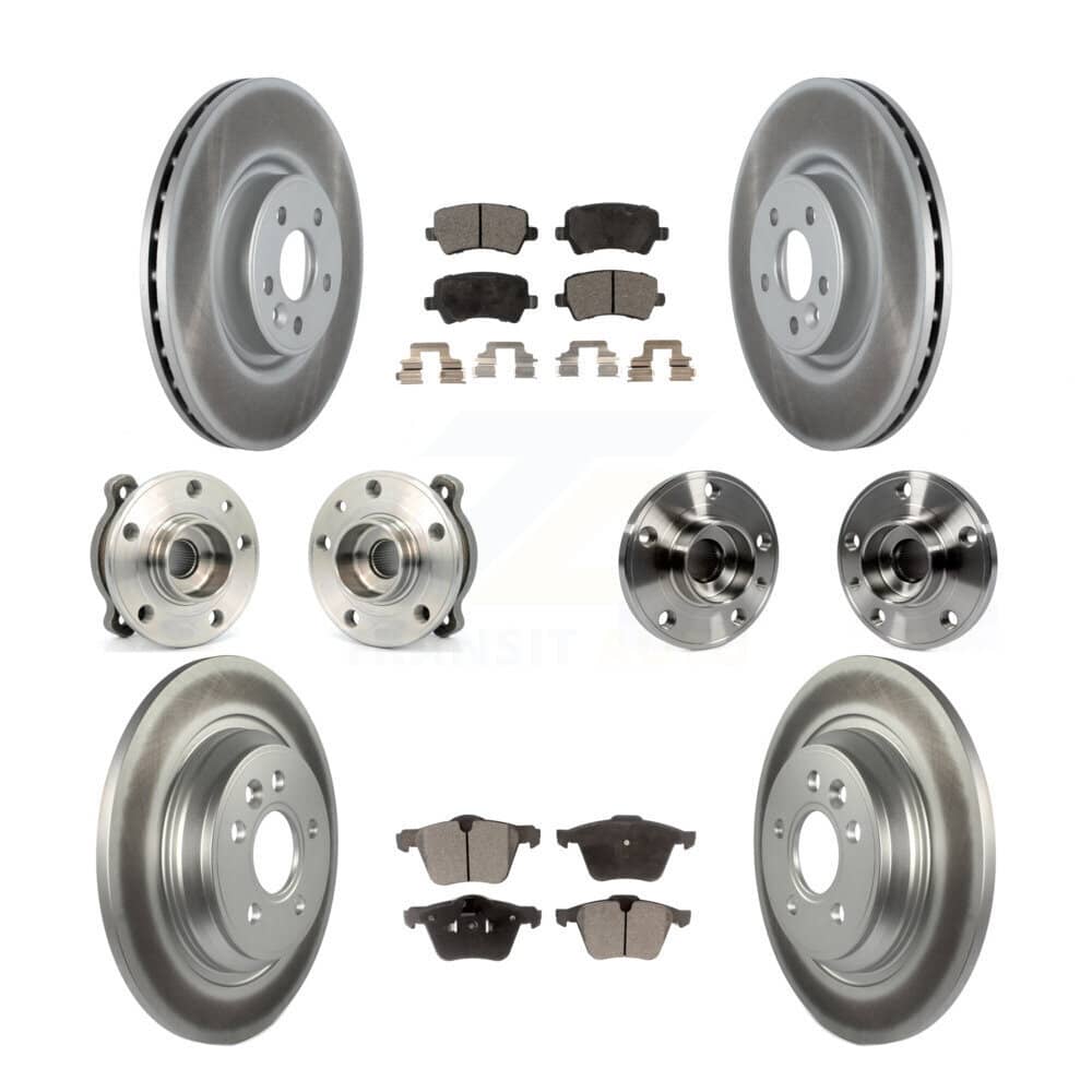 Transit Auto - KBB-121785 - Front and Rear Wheel Bearing and Hub Assembly Kits