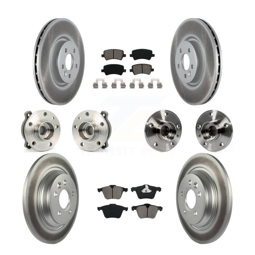Transit Auto - KBB-121815 - Front and Rear Wheel Bearing and Hub Assembly Kits