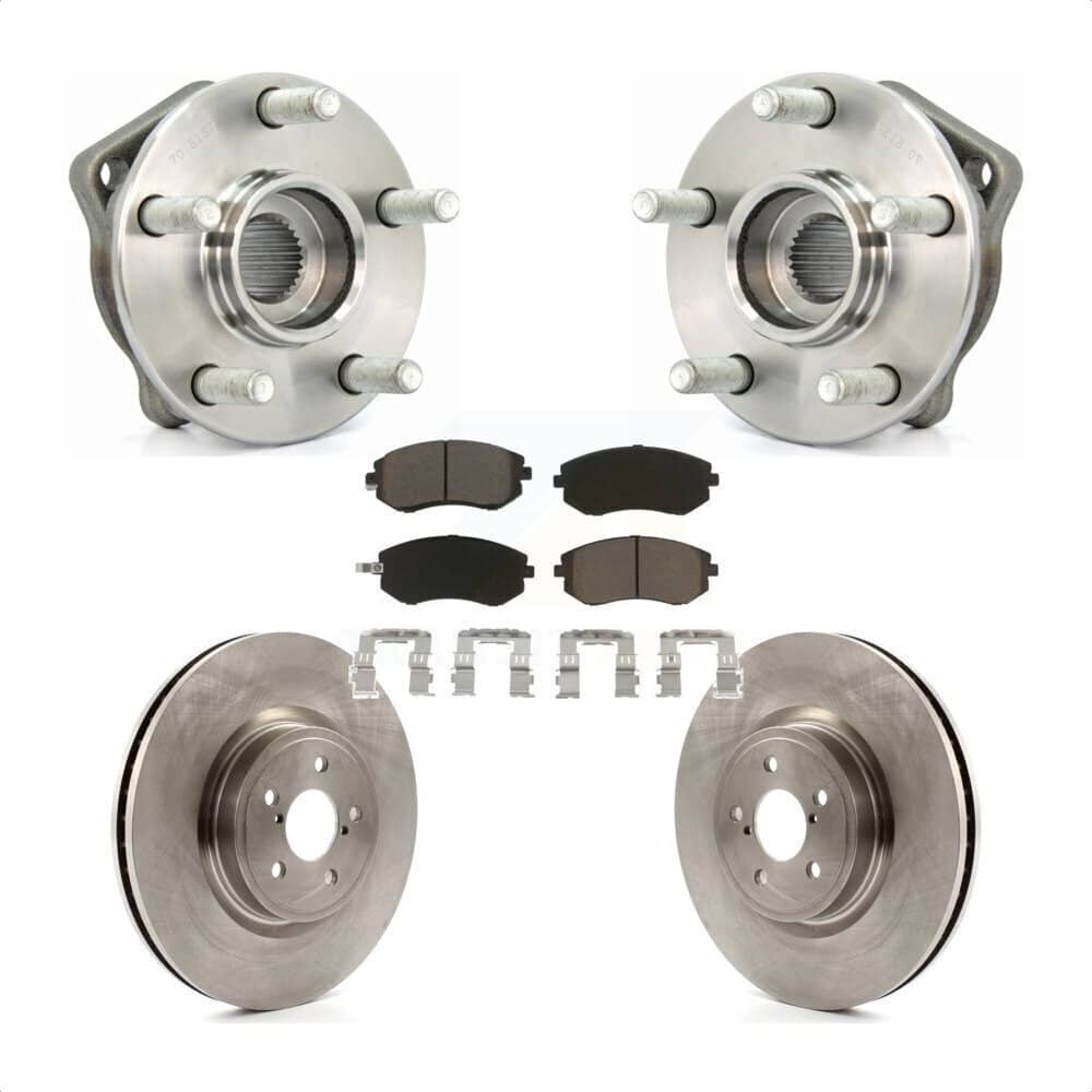 Transit Auto - KBB-122007 - Front Wheel Bearing and Hub Assembly Kits