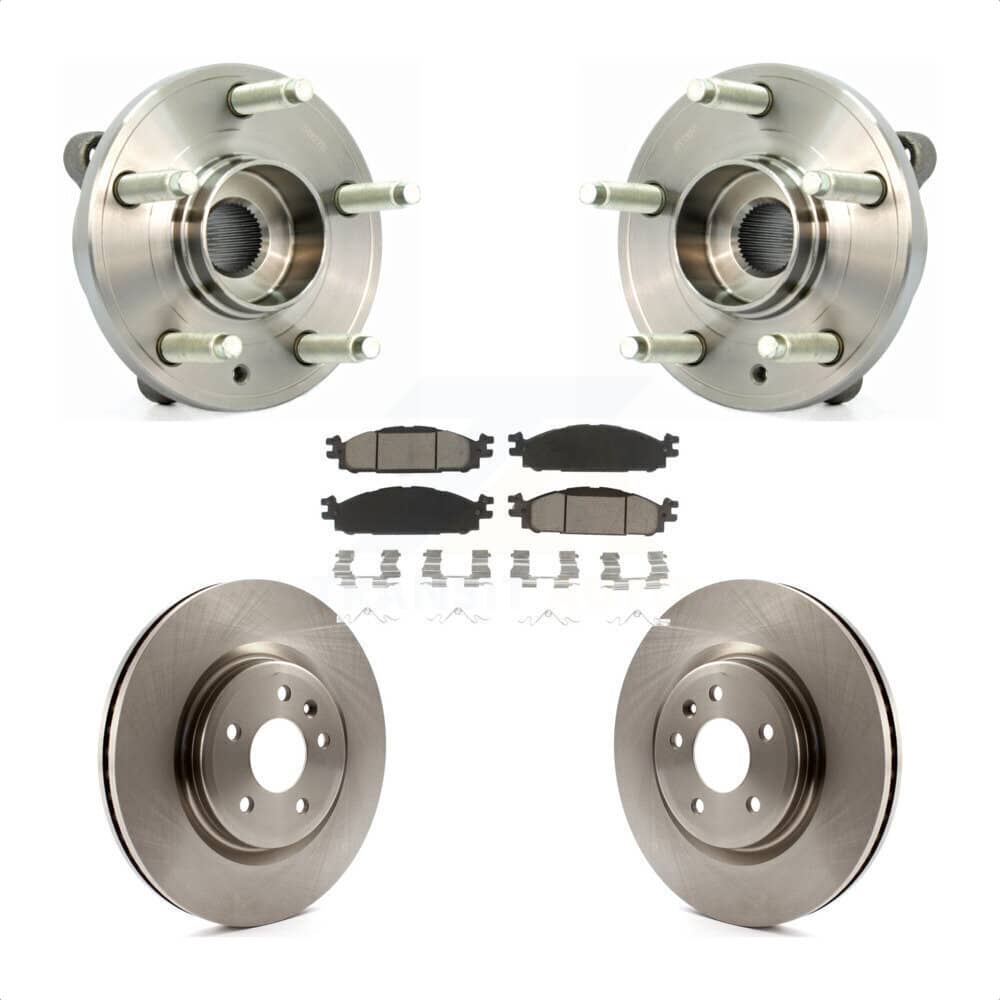 Transit Auto - KBB-122077 - Front Wheel Bearing and Hub Assembly Kits