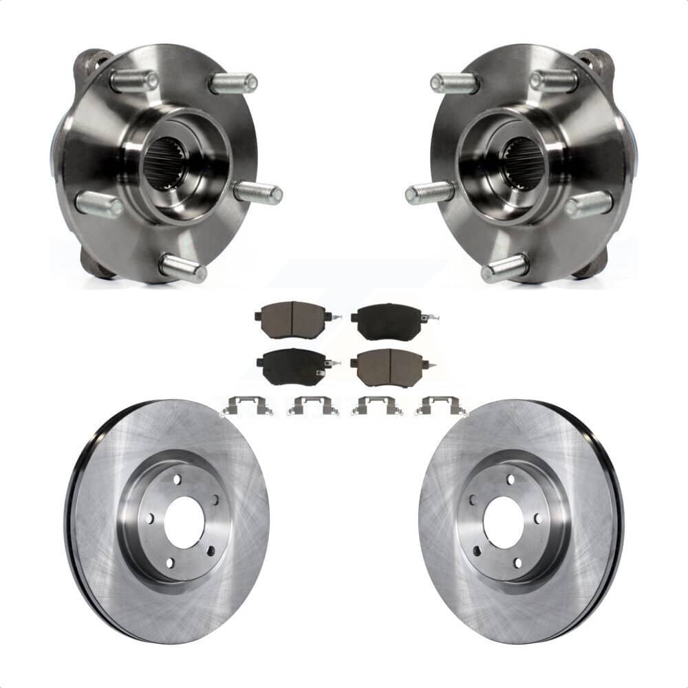 Transit Auto - KBB-122154 - Front Wheel Bearing and Hub Assembly Kits