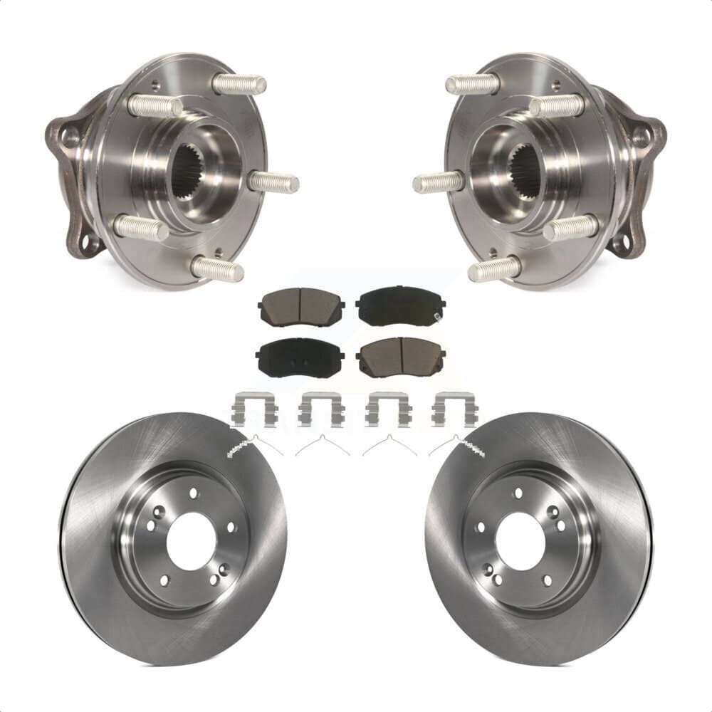 Transit Auto - KBB-122174 - Front Wheel Bearing and Hub Assembly Kits