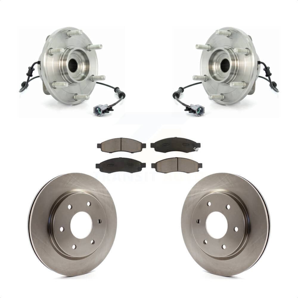 Transit Auto - KBB-122193 - Front Wheel Bearing and Hub Assembly Kits