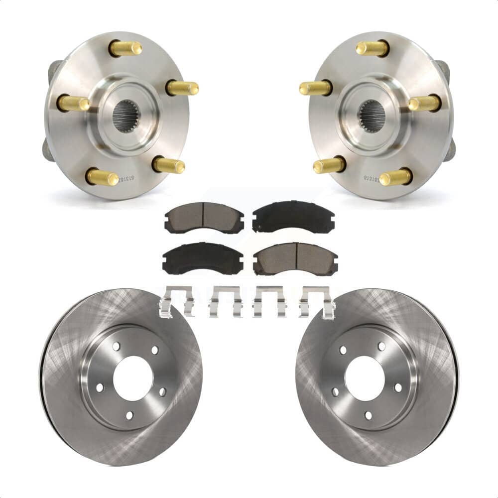 Transit Auto - KBB-122496 - Front Wheel Bearing and Hub Assembly Kits
