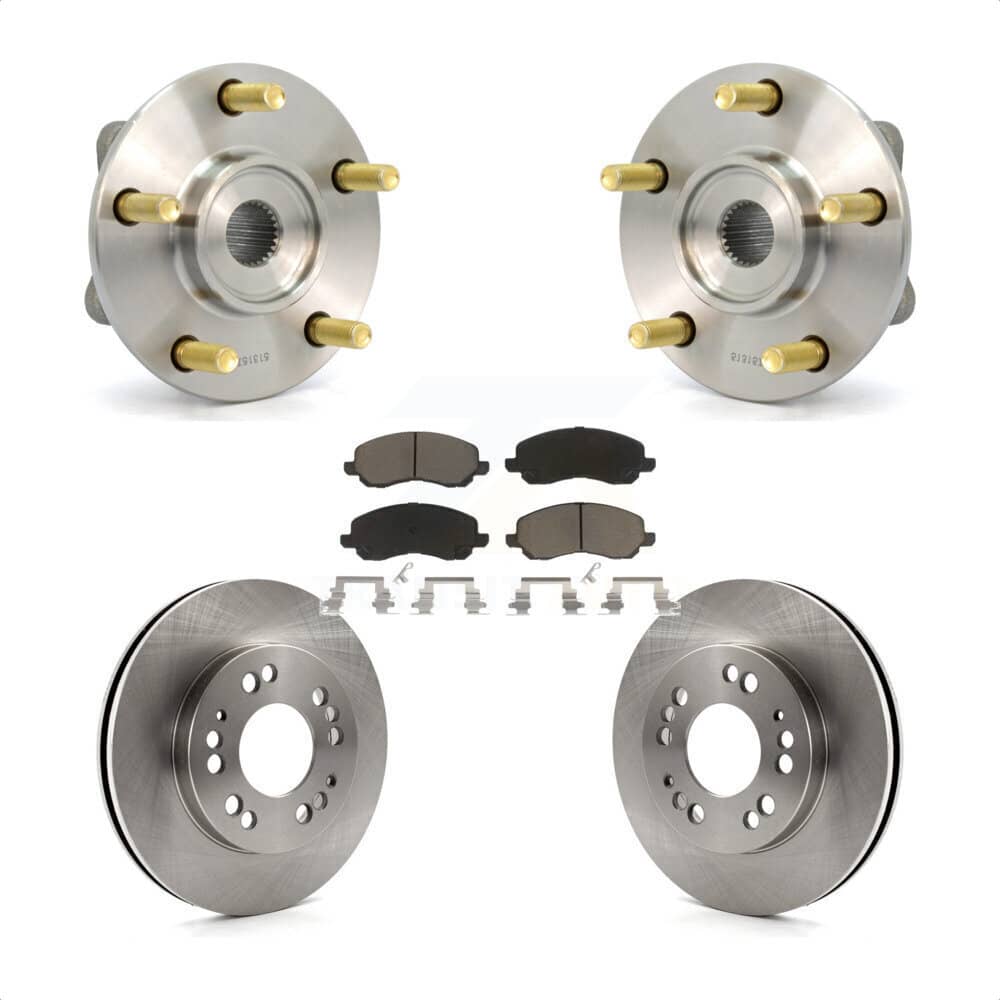 Transit Auto - KBB-122497 - Front Wheel Bearing and Hub Assembly Kits